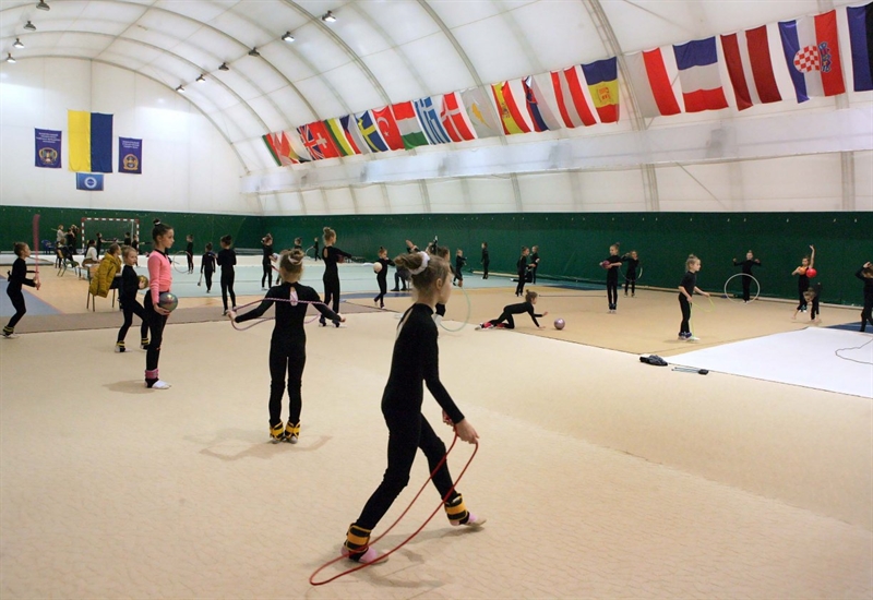 Школа Олимпийского резерва по художественной гимнастике обрела новую тренировочную базу