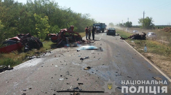 В аварии на дороге Татарбунары-Вилково погибли четыре человека
