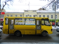 В новой одесской маршрутке предлагают суперсервис: Ни толчеи, ни занятых мест ФОТОФАКТ