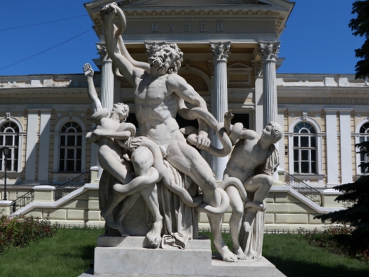 В Одессе восстановили скульптуру Лаокоон