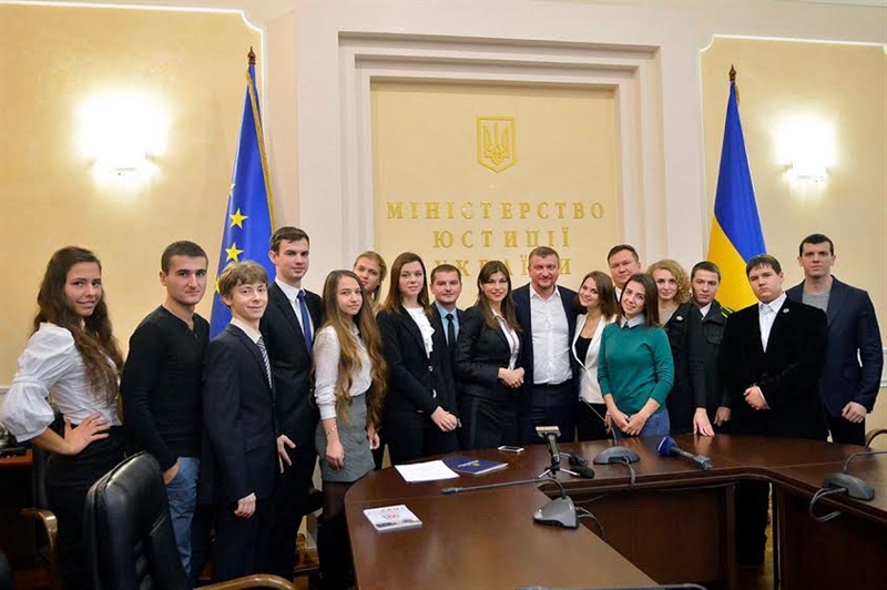 Студенты одесской Юракадемии встретились с Министром юстиции Украины