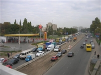 Одесситы не могли вызвать такси из-за пробок на автовокзале