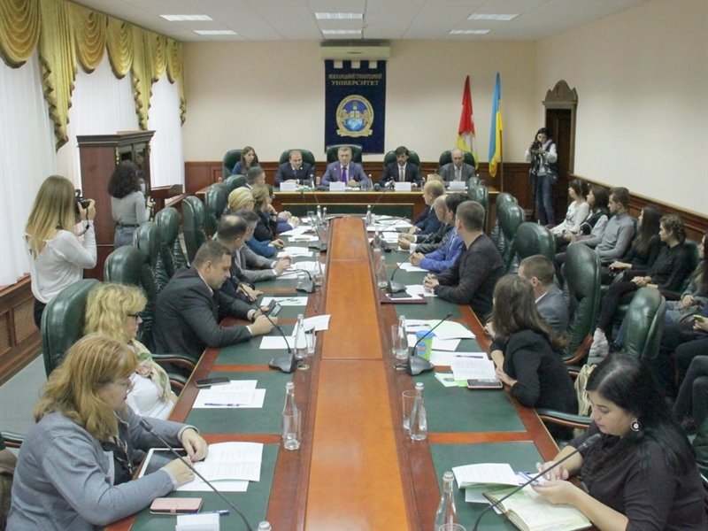 Международный гуманитарный университет подписал меморандум с Главным теруправлением юстиции в Одесской области